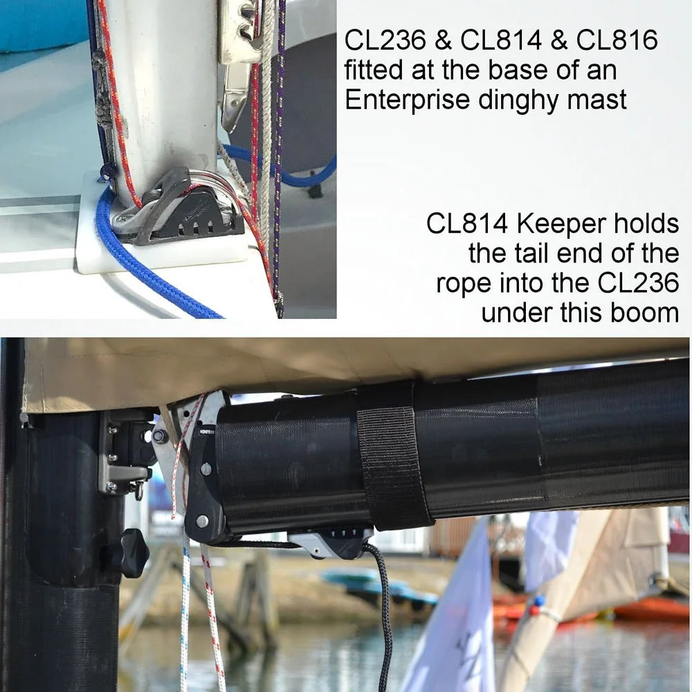 Clamcleat Mk1 Roller Fairlead