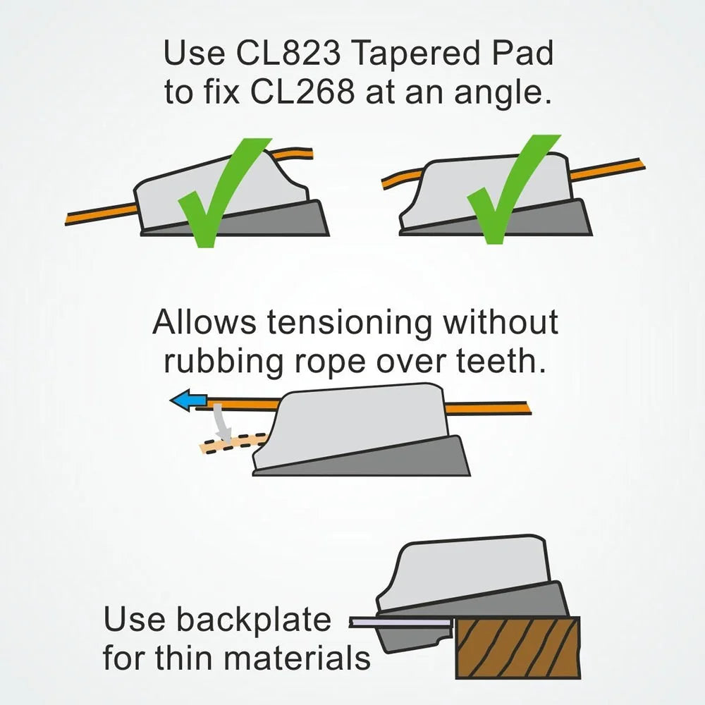 Clamcleat Alloy Micro Cleat