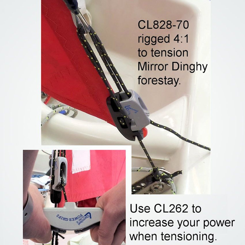 Clamcleat Double Handed Power Grip Cleat