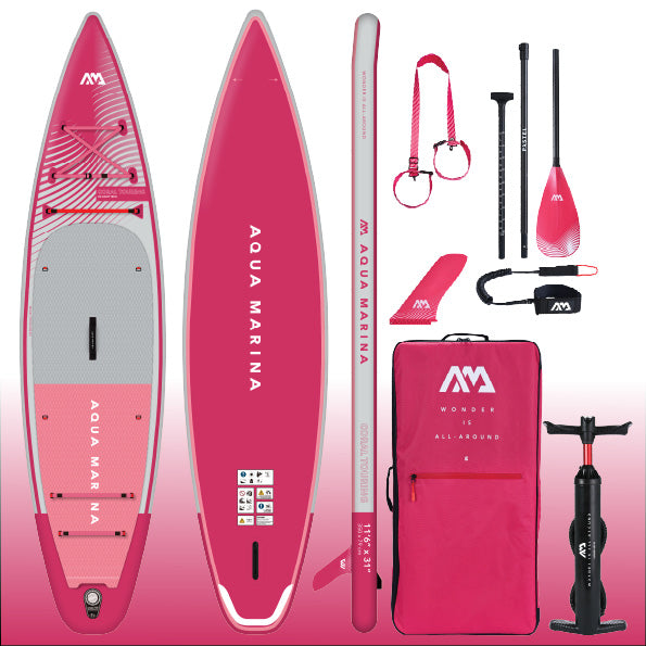 Aqua Marina Coral Touring Adventure Stand Up Paddle Board - 11'6" / 350cm