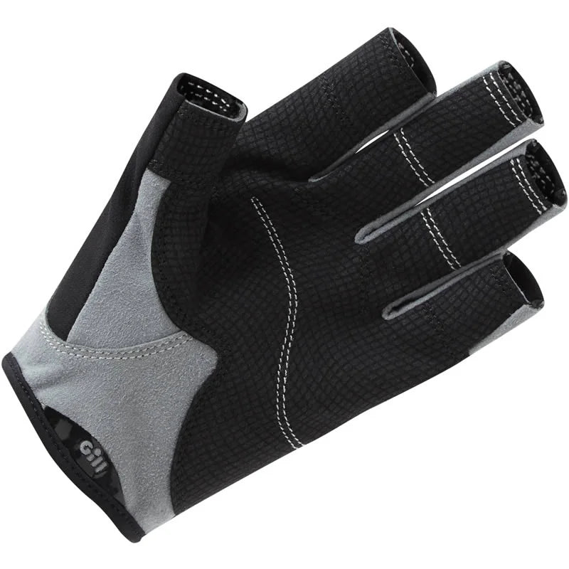 Gill Junior Deckhand Gloves Short Finger Black