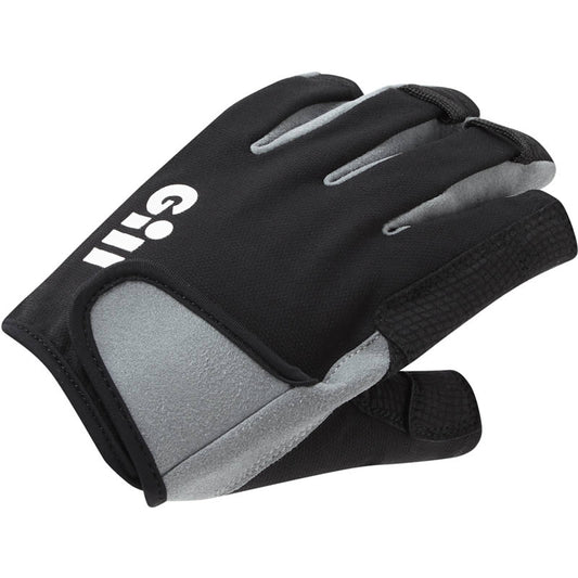 Gill Junior Deckhand Gloves Short Finger Black