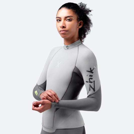 Zhik Womens Superwarm X Top Grey - SS23