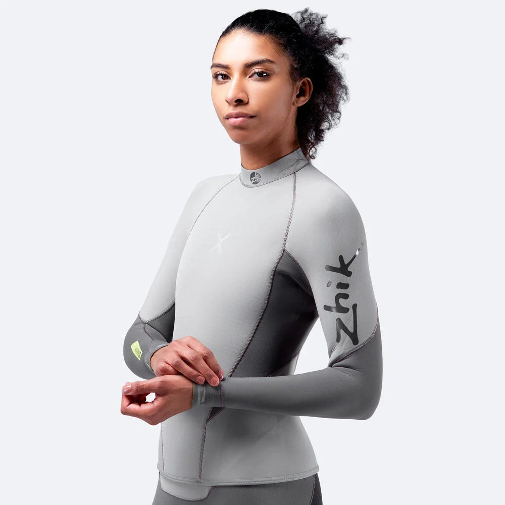 Zhik Womens Superwarm X Top Grey - SS23