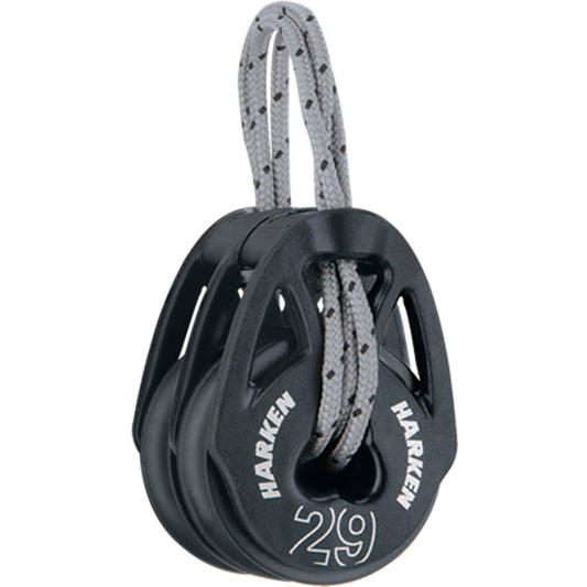 Harken 29mm Carbo Soft-Attach Double Block