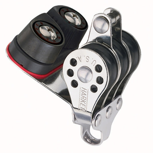 Harken Micro Triple Block with / Carbo Cam Cleat and Becket