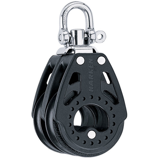 Harken 57mm Carbo Double Block With Swivel Head