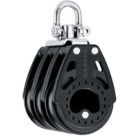 Harken 57mm Carbo Triple Block with Swivel Head