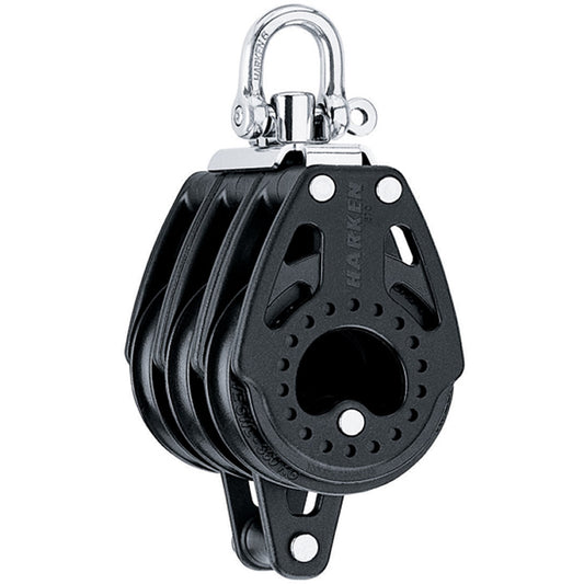 Harken 57mm Carbo Triple Block with Swivel Head and Becket