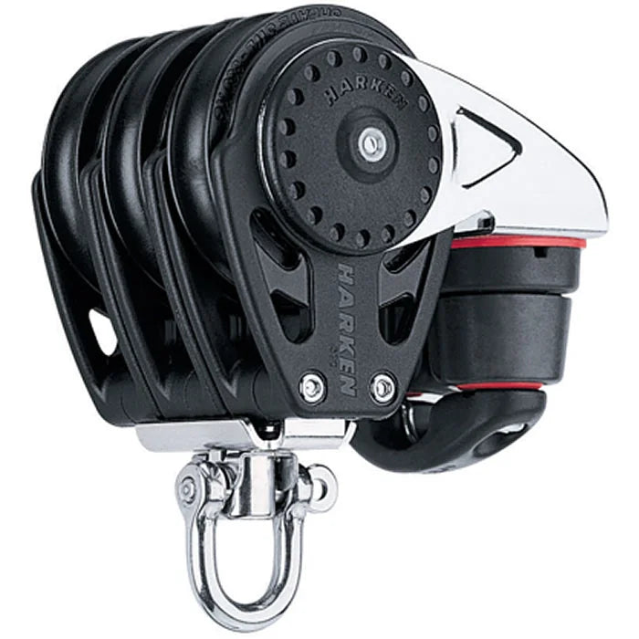 Harken 57mm Carbo Triple Block with Swivel Head/150 Cam-Matic