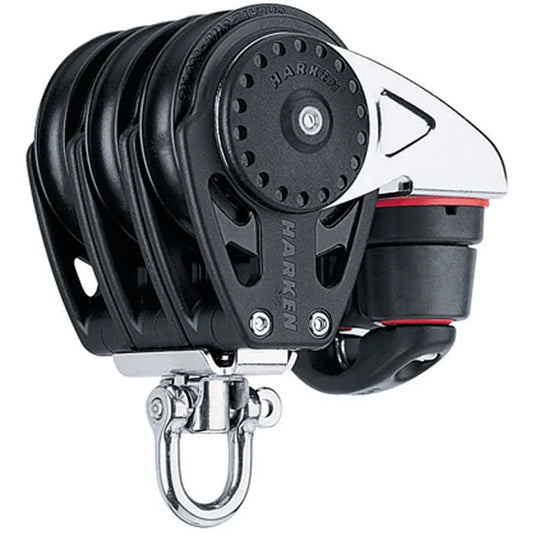 Harken 57mm Carbo Triple Block with Swivel Head/150 Cam-Matic