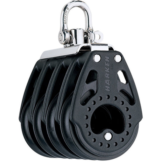 Harken 57mm Carbo Quad Block with Swivel Head