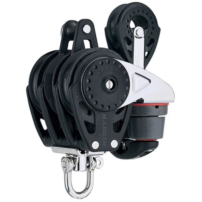 Harken 57mm Carbo Ratchamatic Triple Block /150 Cam-Matic/ 40mm Block/Becket