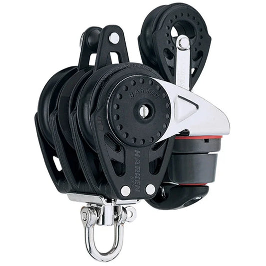 Harken 57mm Carbo Ratchamatic Triple Block /150 Cam-Matic/ 40mm Block/Becket
