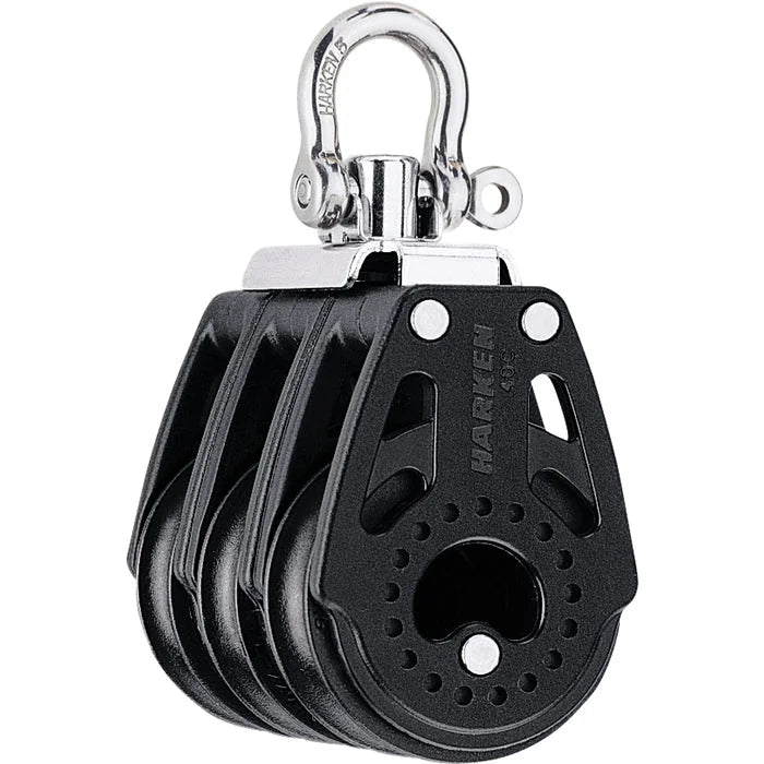 Harken 40mm Carbo Triple Block with Swivel Shackle Head