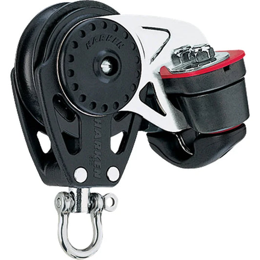 Harken 40mm Carbo Single Block with Swivel Carbo Cam
