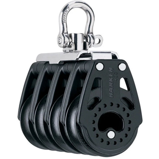 Harken 40mm Carbo Quad Block with Swivel
