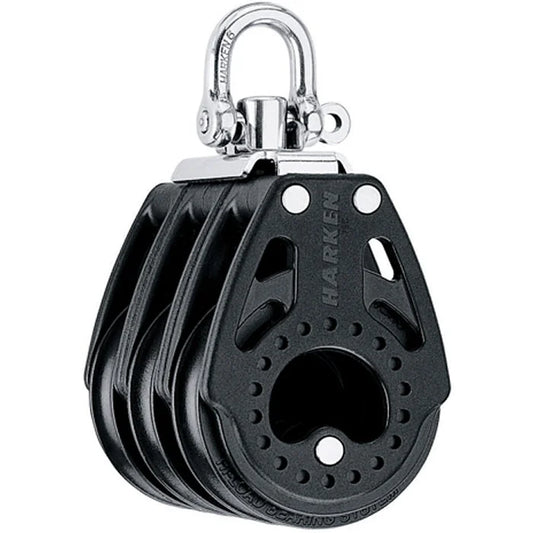 Harken 75mm Carbo Triple Block with Swivel Head