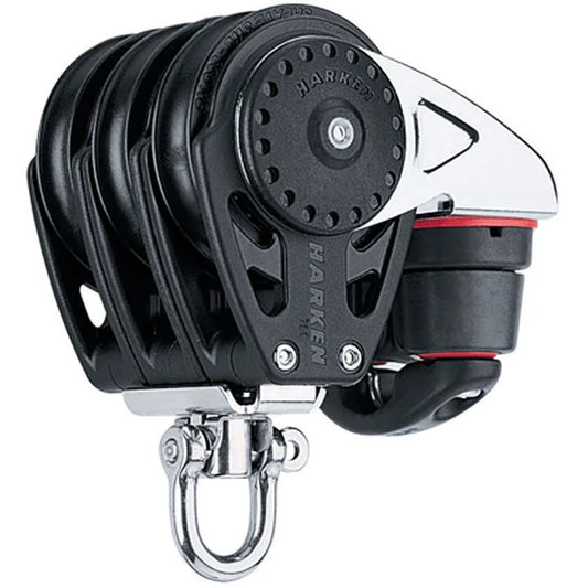 Harken 75mm Carbo Triple Block with Swivel Head/150 Cam-Matic