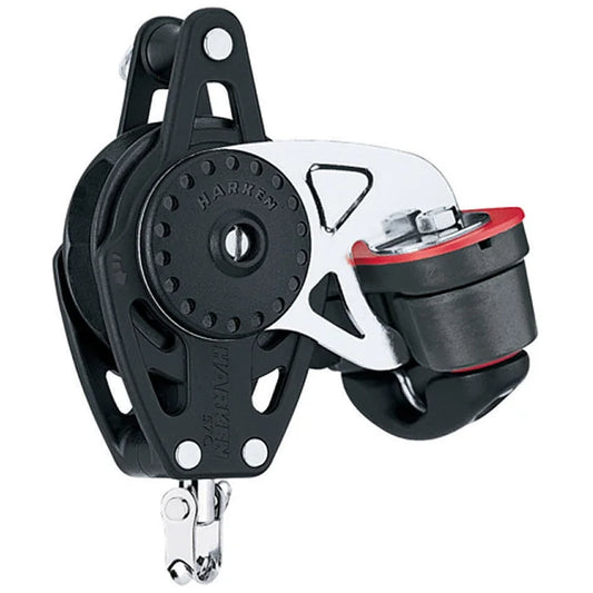 Harken 75mm Carbo Ratchamatic Single Block /150 Cam-Matic and Becket