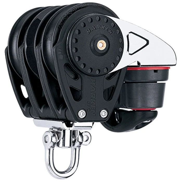 Harken 75mm Carbo Ratchamatic Triple Block /150 Cam-Matic