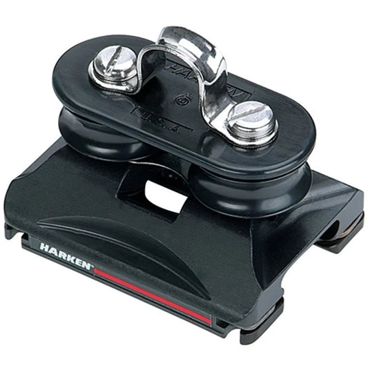 Harken Small Boat High Load CB Traveller Car w/Fixed Sheaves