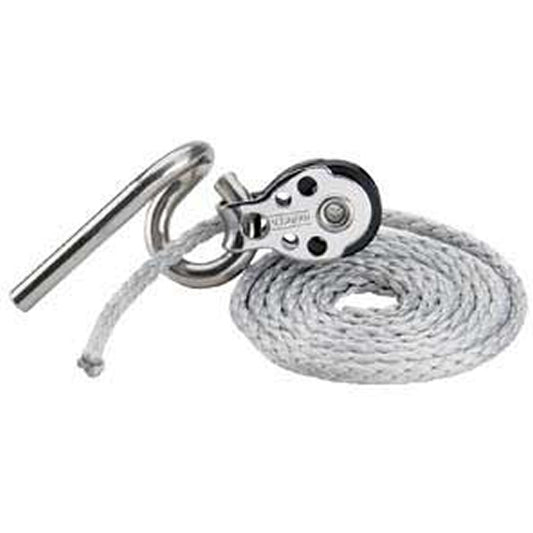 Harken Dinghy Clew Hook with Block