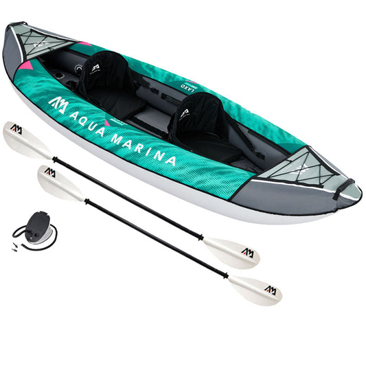 Aqua Marina Laxo 320 - 2 Person Inflatable Kayak Package