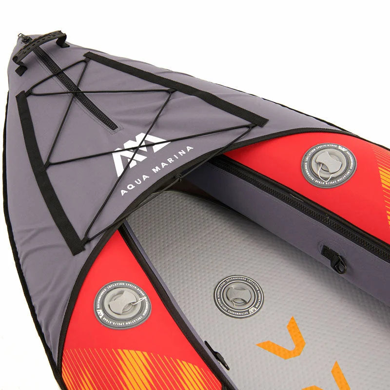 Aqua Marina Memba 390 - 2 Person Drop-Stitch Fusion Inflatable Kayak Package