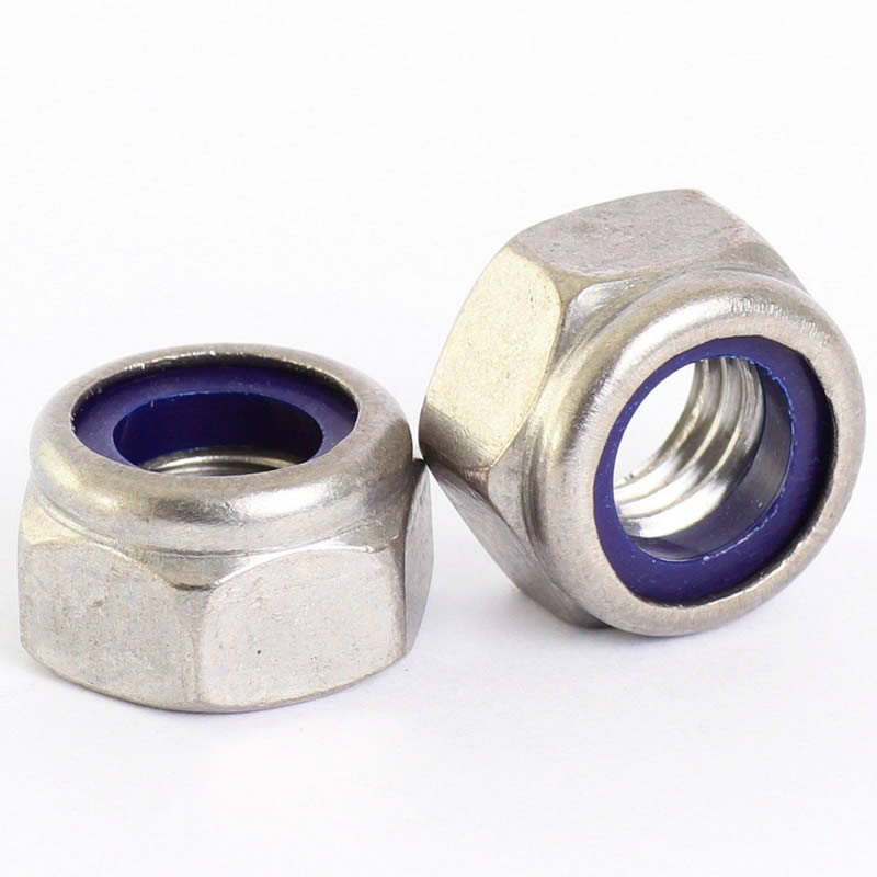 Stainless Steel Nyloc Nut M4 (2 Pack)