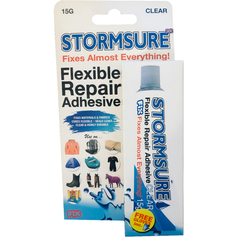 Stormsure Flexible Repair Adhesive 15G Clear