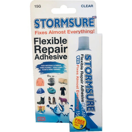 Stormsure Flexible Repair Adhesive 15G Clear