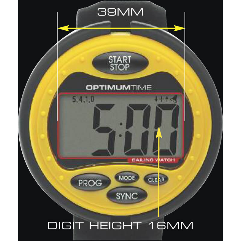 Optimum Time Series 3 Race Sailing Watch Jumbo Case