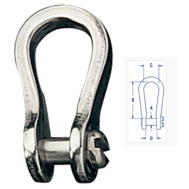 Ronstan Slotted Pin Shackle