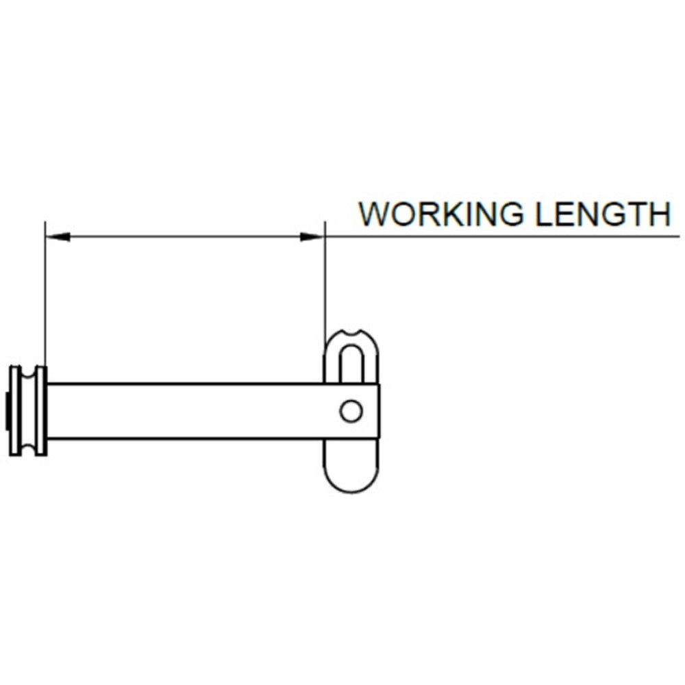 Sea Sure Drop Nose Pin Dia=5mm L=20mm