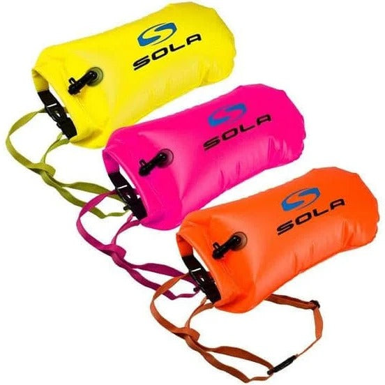 Sola Inflatable Swim Buoy Single Chamber drybag 25cm x 60cm