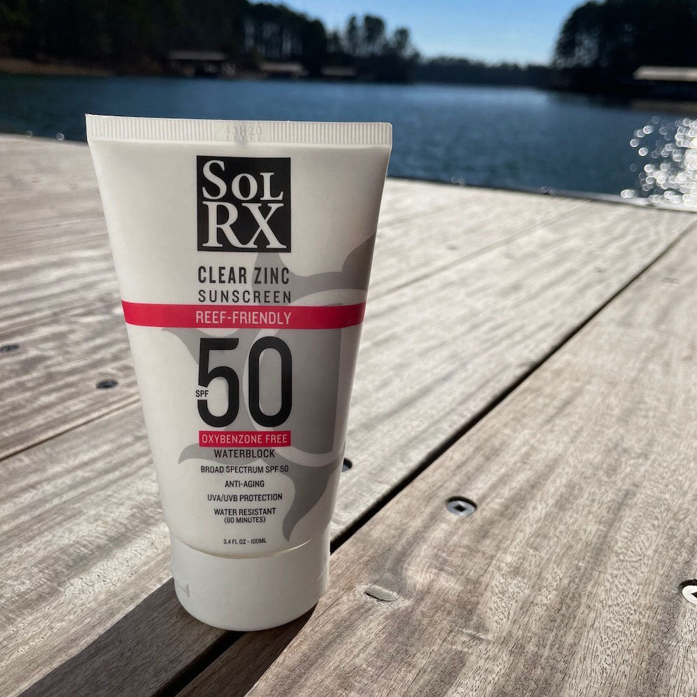 SolRX Mineral Zinc Sun Cream Sunscreen Water Resistant was Prosport SPF 50 100ml