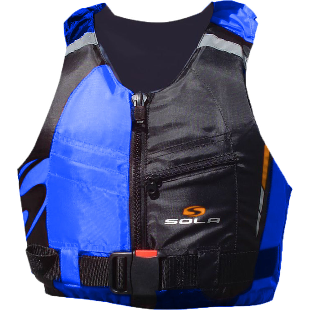 Sola Frenzy 50n Front Zip Buoyancy Aid Blue