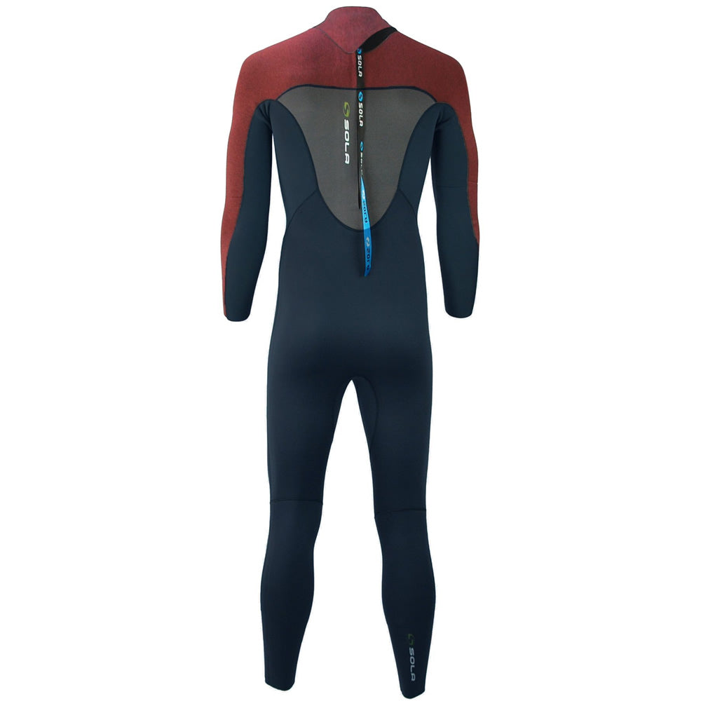 Sola Mens Blaze BZ 5/4mm Fullsuit Black