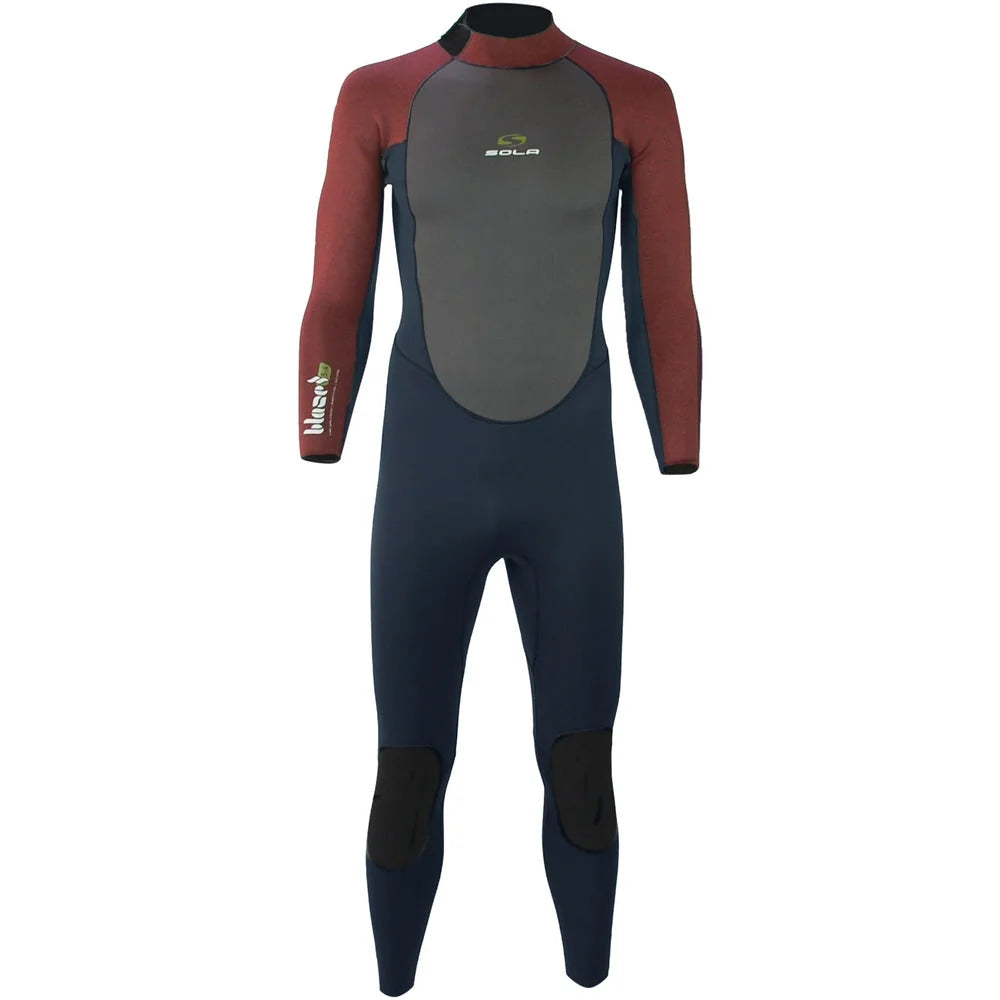 Sola Mens Blaze BZ 5/4mm Fullsuit Grey