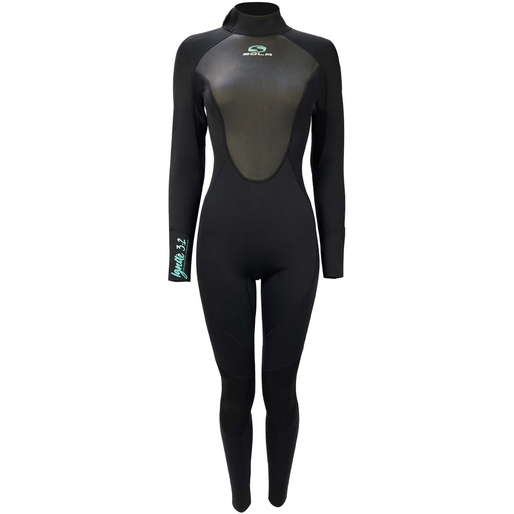 Sola Ladies Ignite BZ 3/2 Fullsuit Black