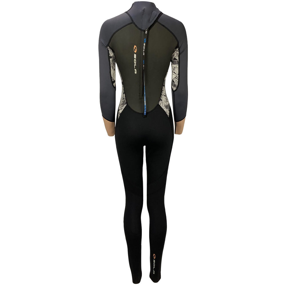 Sola Ladies Ignite BZ 3/2 Fullsuit Black