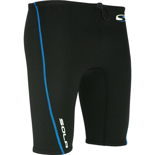 Sola Neoprene Shorts Black