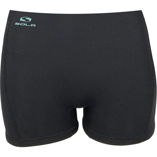 Sola Ladies Neoprene Shorts Black