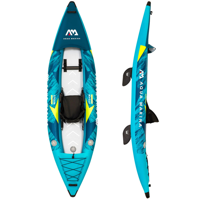 Aqua Marina Steam 312 - 1 Person Inflatable Kayak Package