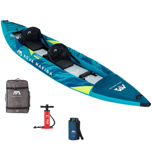 Aqua Marina Steam 412 - 2 Person Inflatable Kayak Package