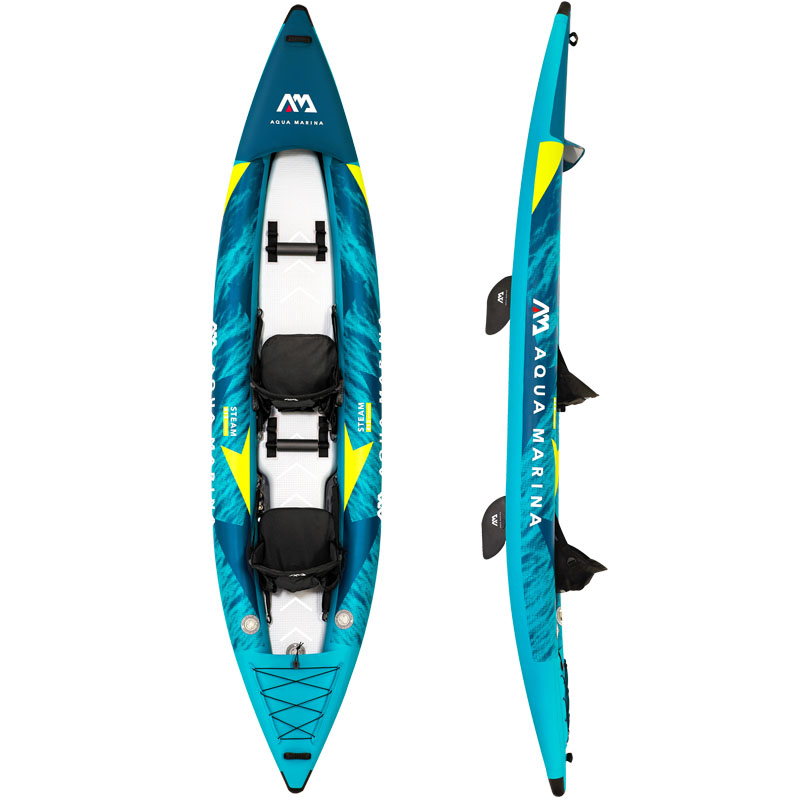 Aqua Marina Steam 412 - 2 Person Inflatable Kayak Package