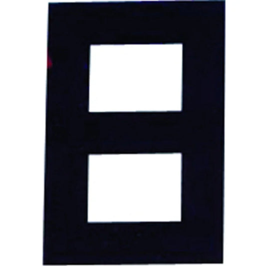 Computer 8 Sail No 230mm Black TOPPER (x10)