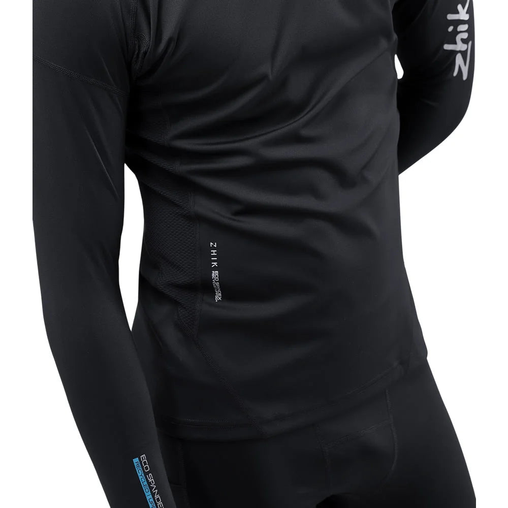 Zhik Eco Spandex UPF50+ Rash Vest Long Sleeve Black