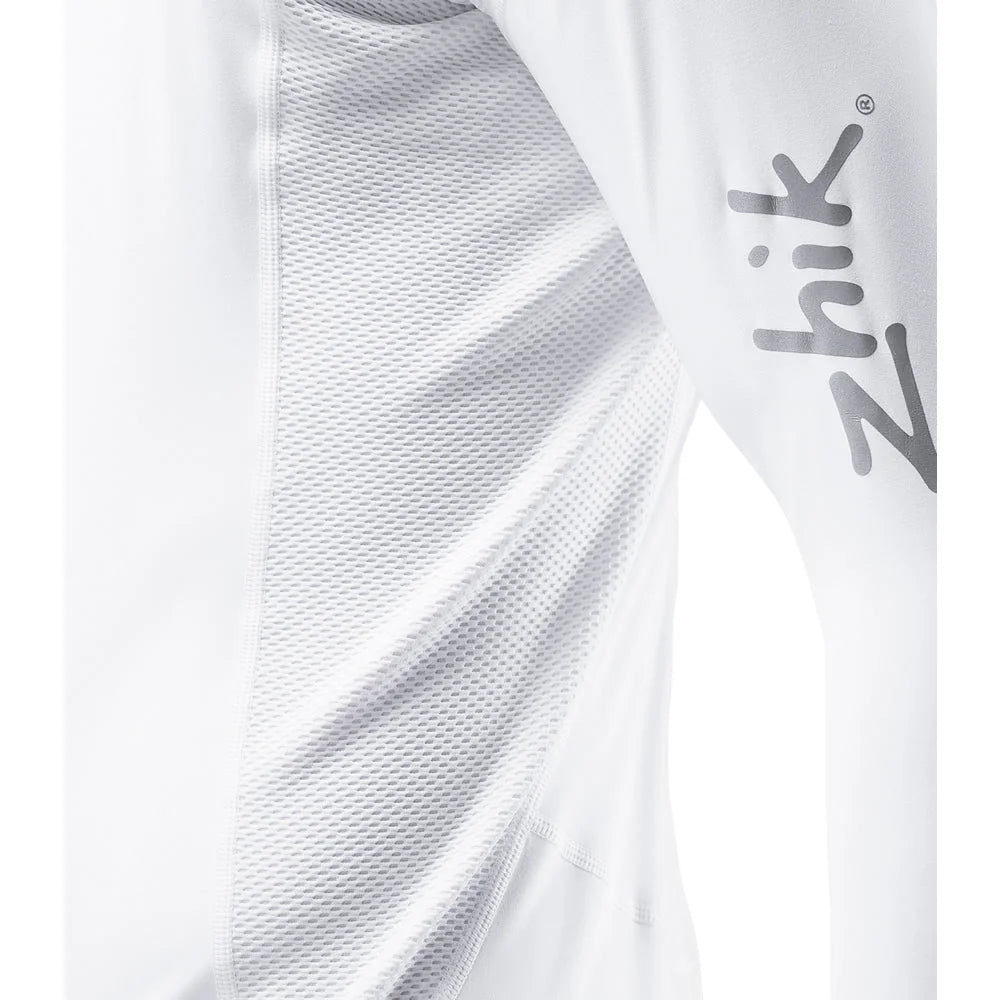 Zhik Eco Spandex UPF50+ Rash Vest Long Sleeve White